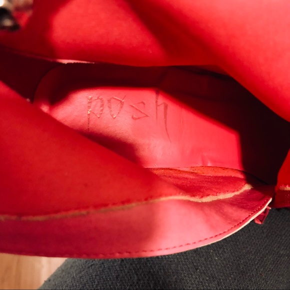 Studded Magenta Platform Boots - Picture 5 of 5